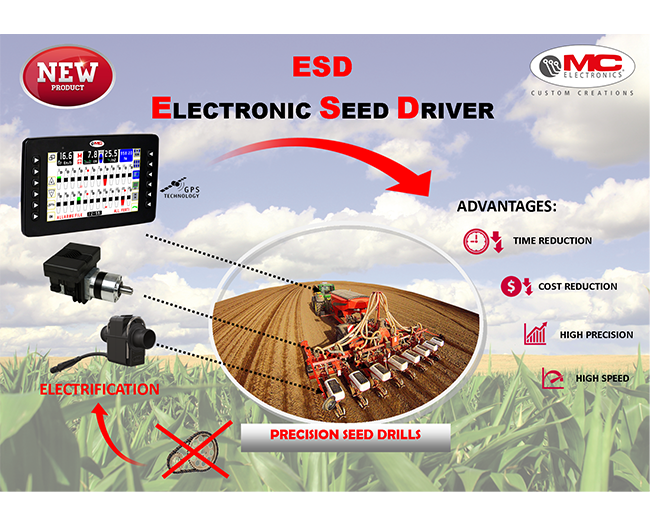 ESD - Электронный драйвер посева. 