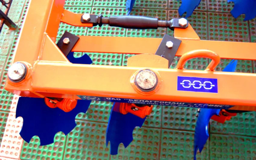 Grapa cu discuri - BDM semiremorcată