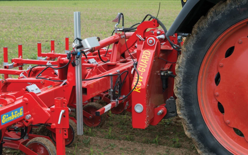 Sistem de control automat folosind camera ROW-GUARD.