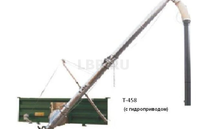 Transportor elicoidal T-458 (antrenare hidraulică)