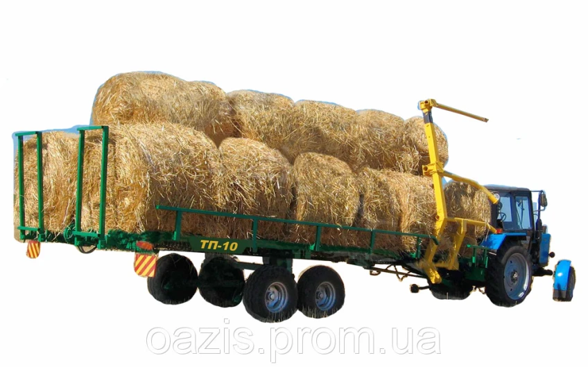 Încărcător-Transportor de baloturi de fân TP-10