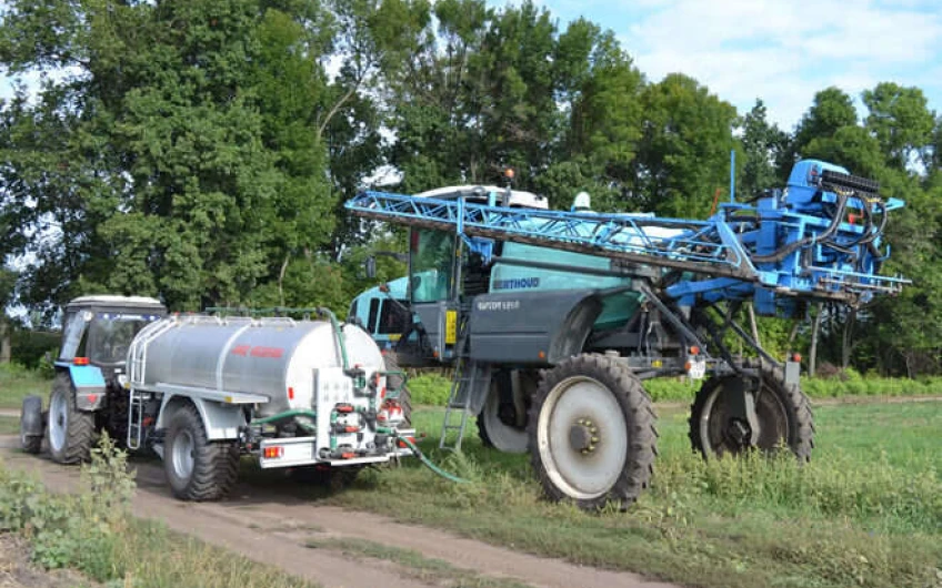 Stații de alimentare pulverizatoarelor RZS-6, RZS-11, RZS-16
