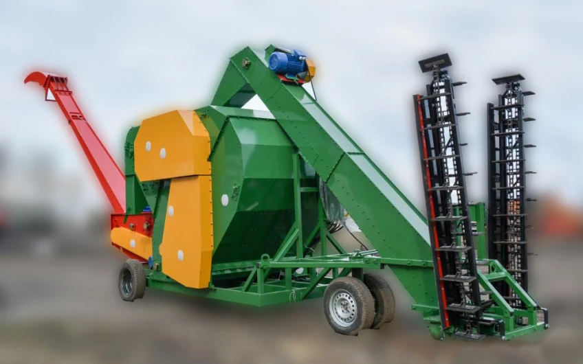 Mașina de curățat cereale MZK-70M