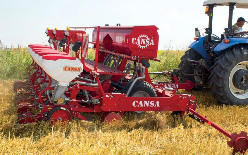 Semanatori pneumatice, semanarea directa Cansa «CNS» No-Till