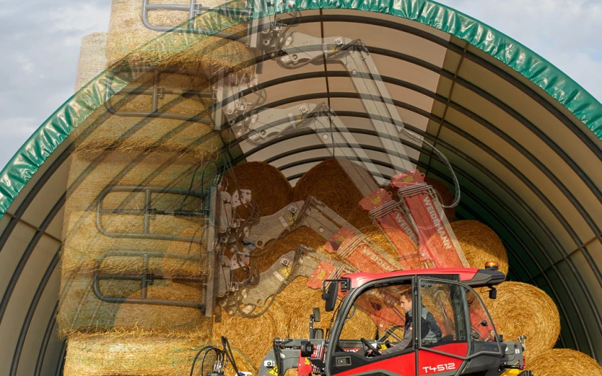 Телескопический погрузчик Weidemann T4512