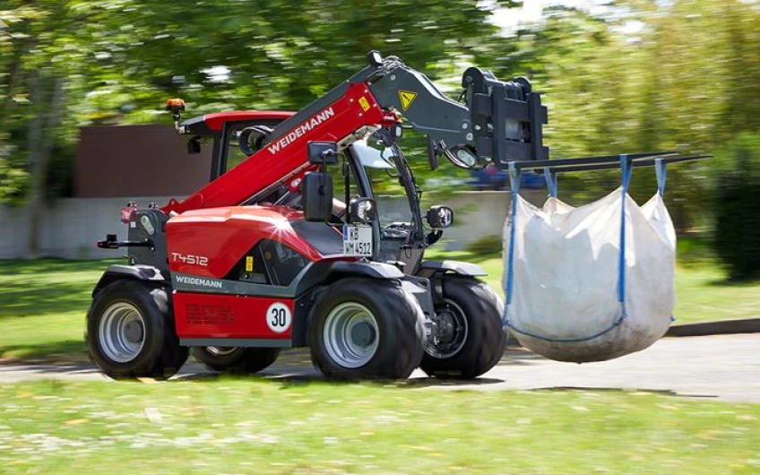 Телескопический погрузчик Weidemann T4512