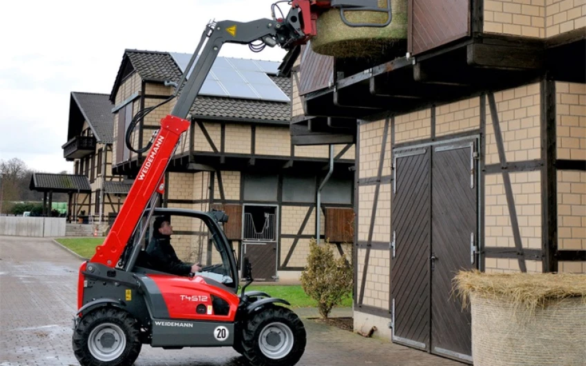 Телескопический погрузчик Weidemann T4512