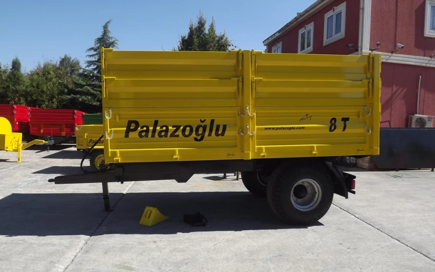 Remorci Palazoglu de la 1 la 8 tone cu o axă
