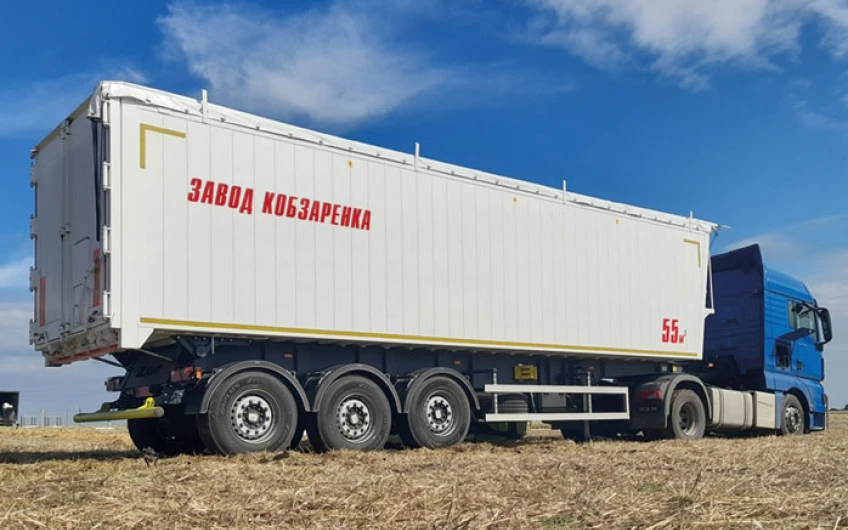 Semiremorca pentru cereale (aluminiu) 55 m3