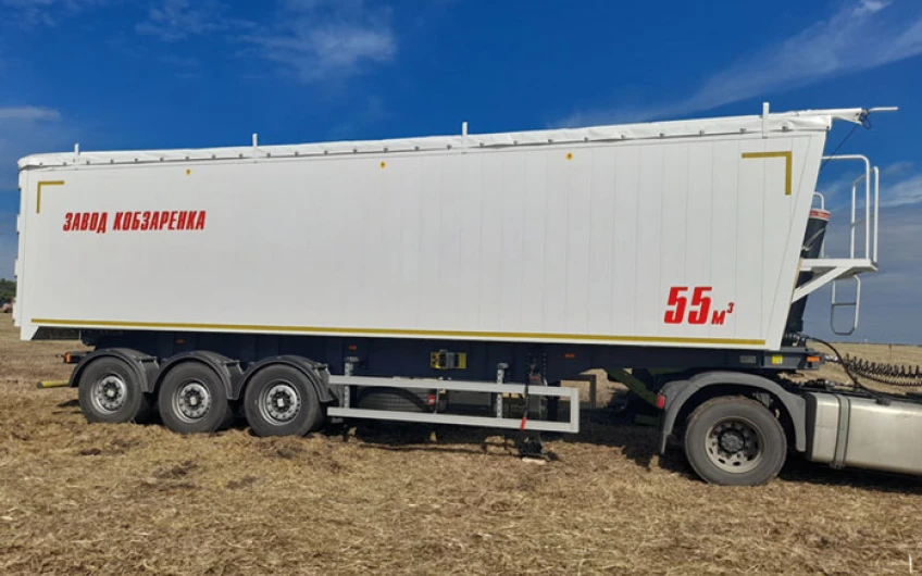 Semiremorca pentru cereale (aluminiu) 55 m3