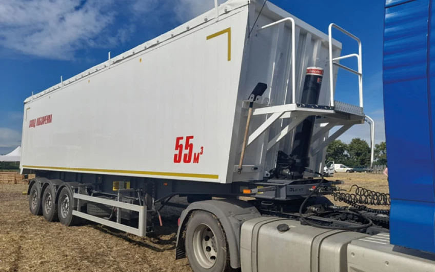 Semiremorca pentru cereale (aluminiu) 55 m3