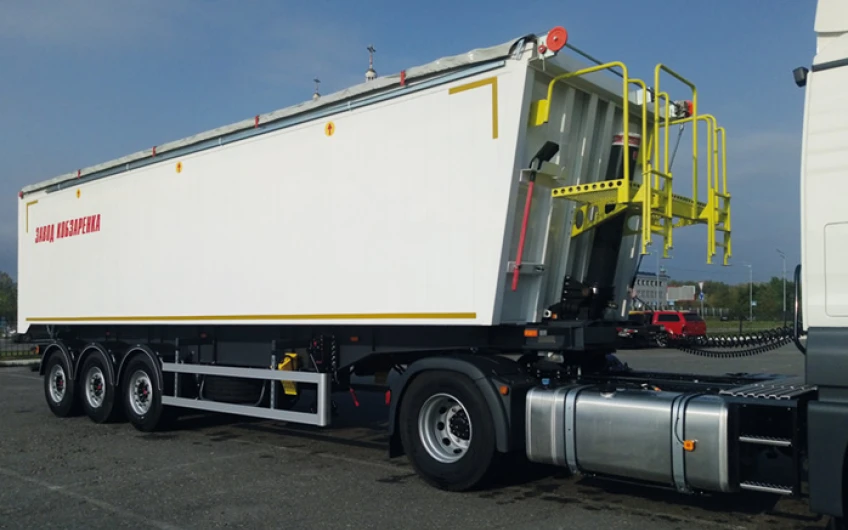 Semiremorca pentru cereale (aluminiu) 55 m3