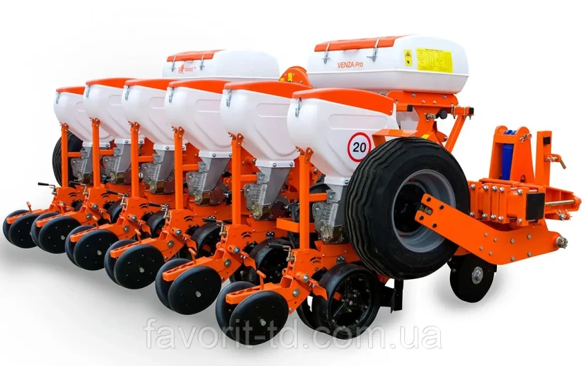 Semănătoare pneumatică de precizie VENZA-6 Pro (brăzdar de discuri)
