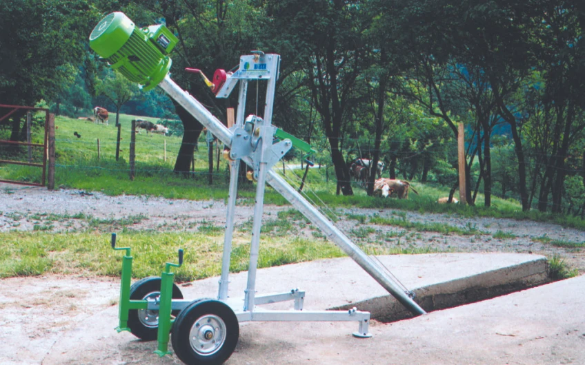 Mixer MEX cu acţionare cu motor electric