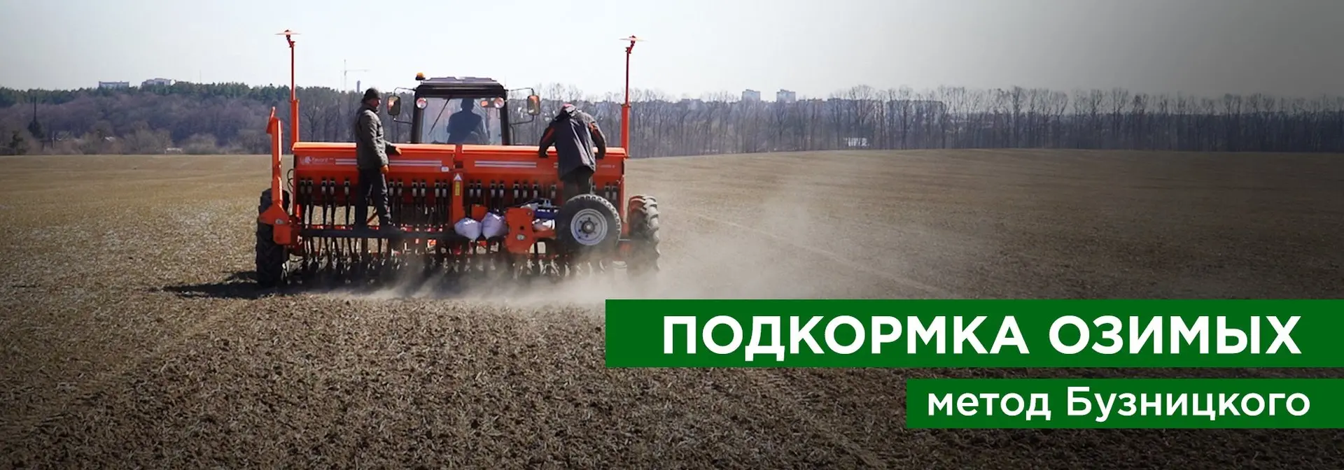 Подкормка озимых зерновых культур. Метод Бузницкого